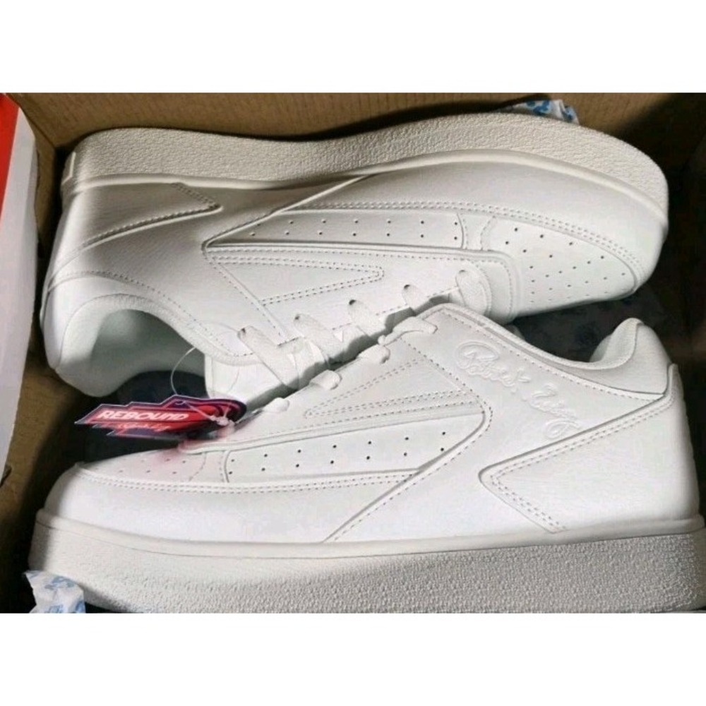 NEW IN BOX Men's Sz 10 Patrick Ewing Orion 33 Low Athletic Shoes in White /White